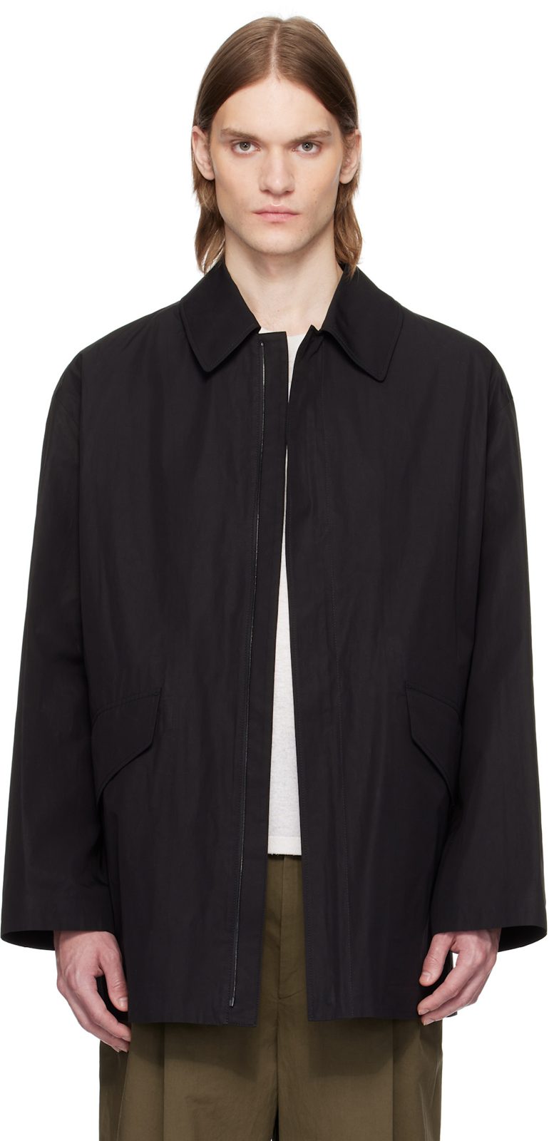 The Row Black Noe Jacket 251359M180006