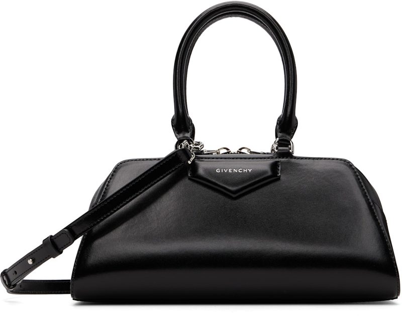 Black Small Antigona East-West Bag 252278F046003