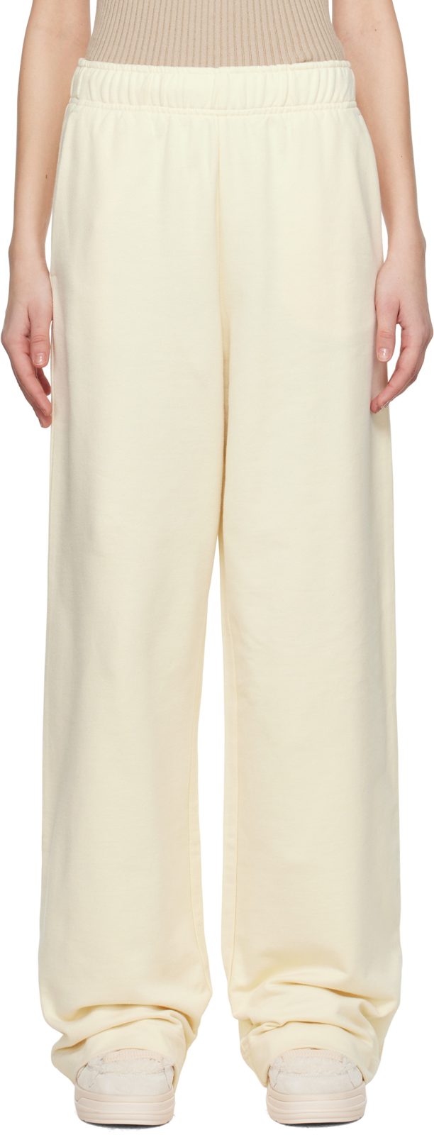 ์คํํ์ดํธ Wide Leg Cotton Sweatpants 251111F086002