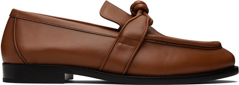 Brown Astaire Loafers 251798M231005
