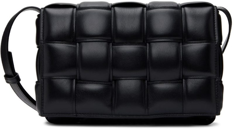 Black Padded Cassette Bag 221798F048005