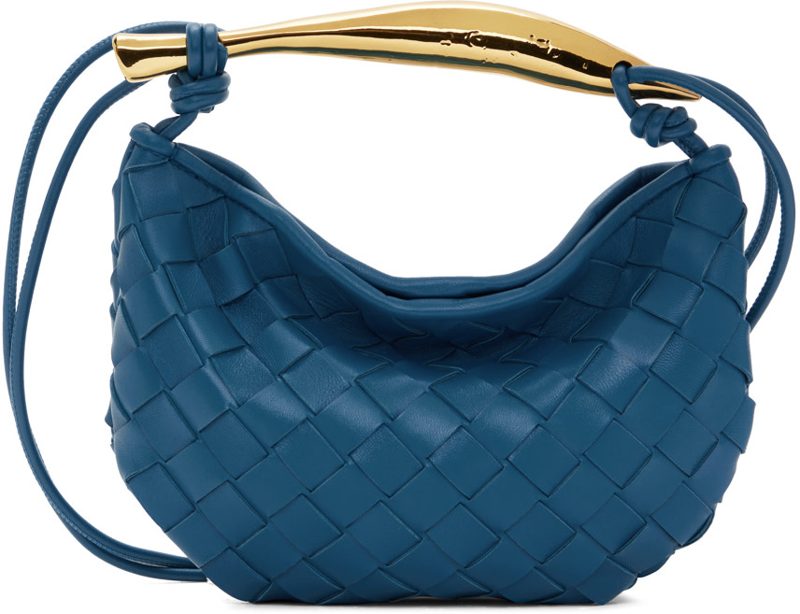 Blue Mini Sardine Bag 241798F048022