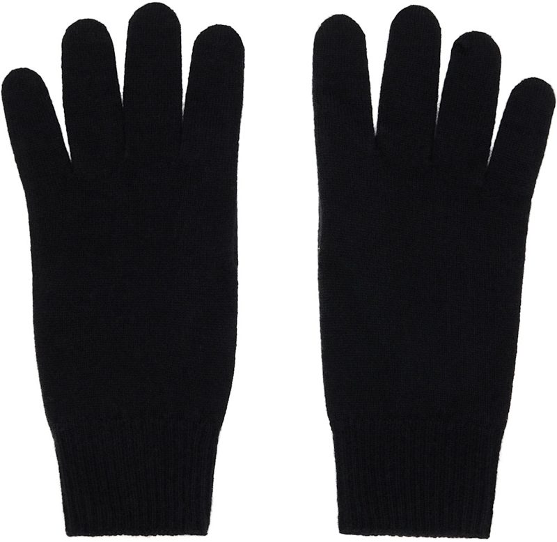 The Row Black Leomarie Gloves 252359F012002