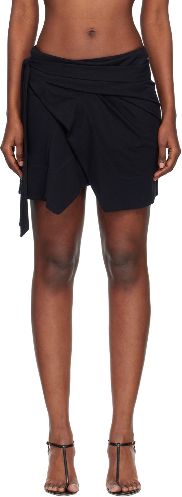 Black Berenice Miniskirt 261600F090000