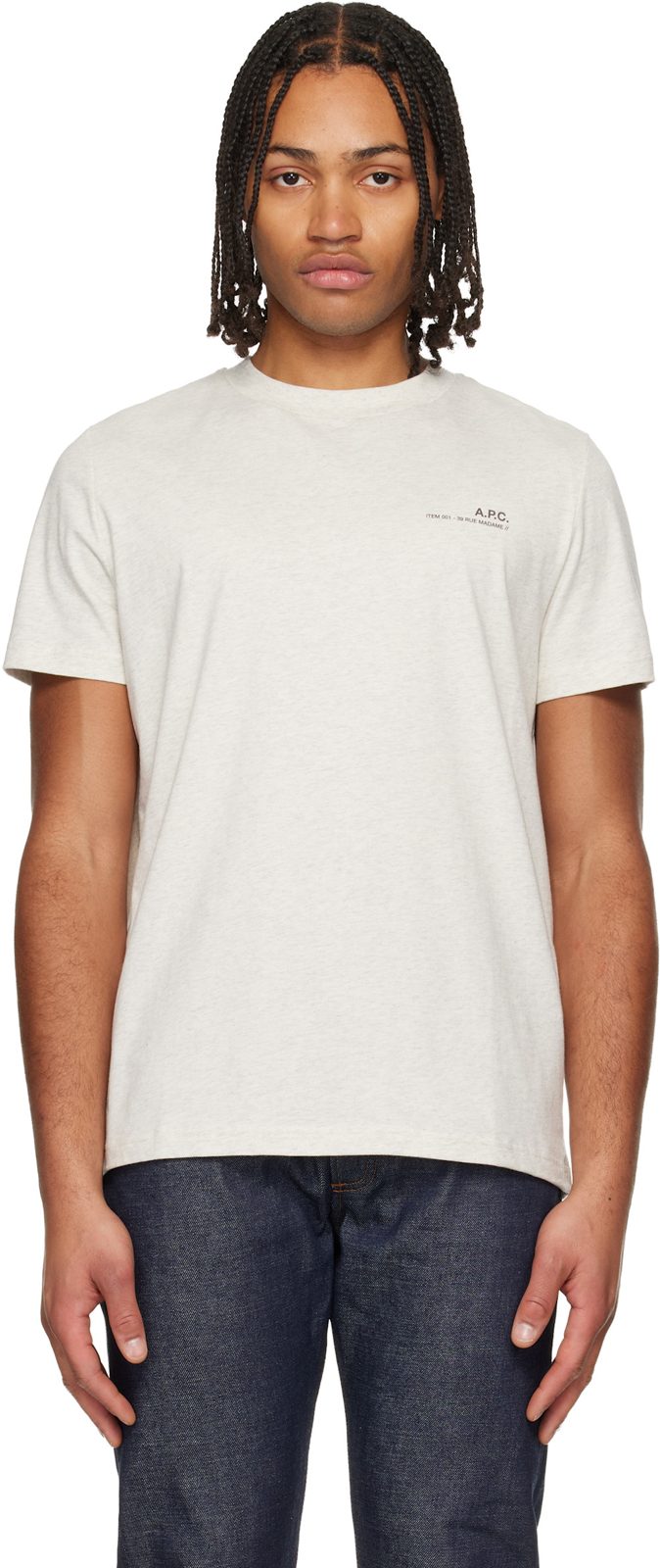 Gray Standard Item T-shirt 261252M213029