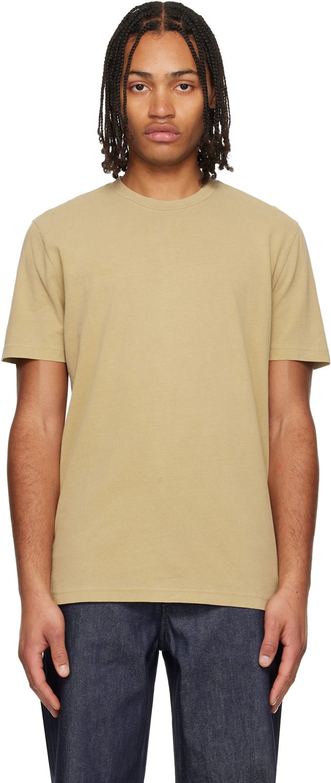 Beige APC Printemps 26 T-shirt 261252M213021