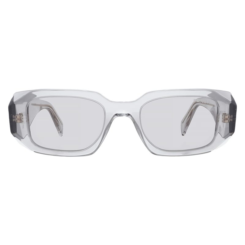 Light Grey Rectangular Ladies Sunglasses PR 17WS 12R30B 49