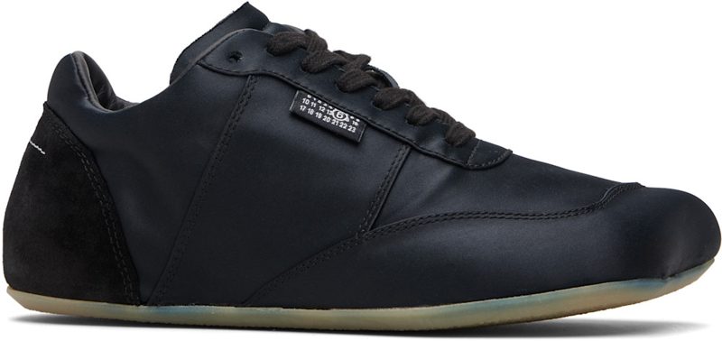 Black Satin Factory Sneakers 261188F128005