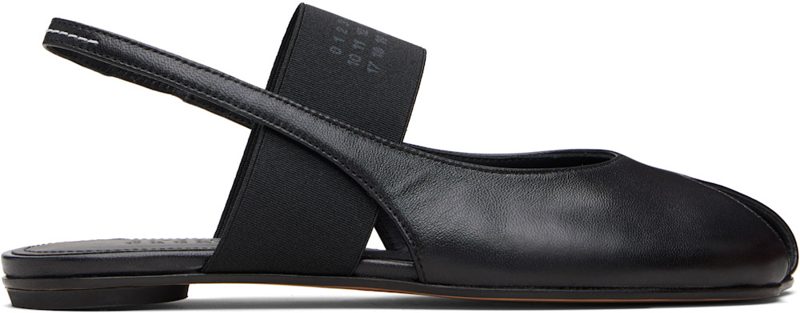 Black Anatomic Numeric Slingback Sandals 261188F124004