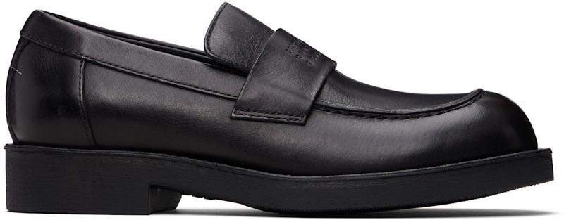 Black City Biker Loafers 261188M231004