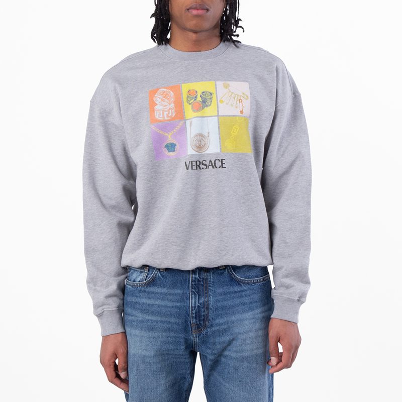 Pop Jewels Print Sweatshirts