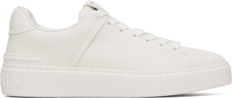 White B-Court Sneakers 261251M237007