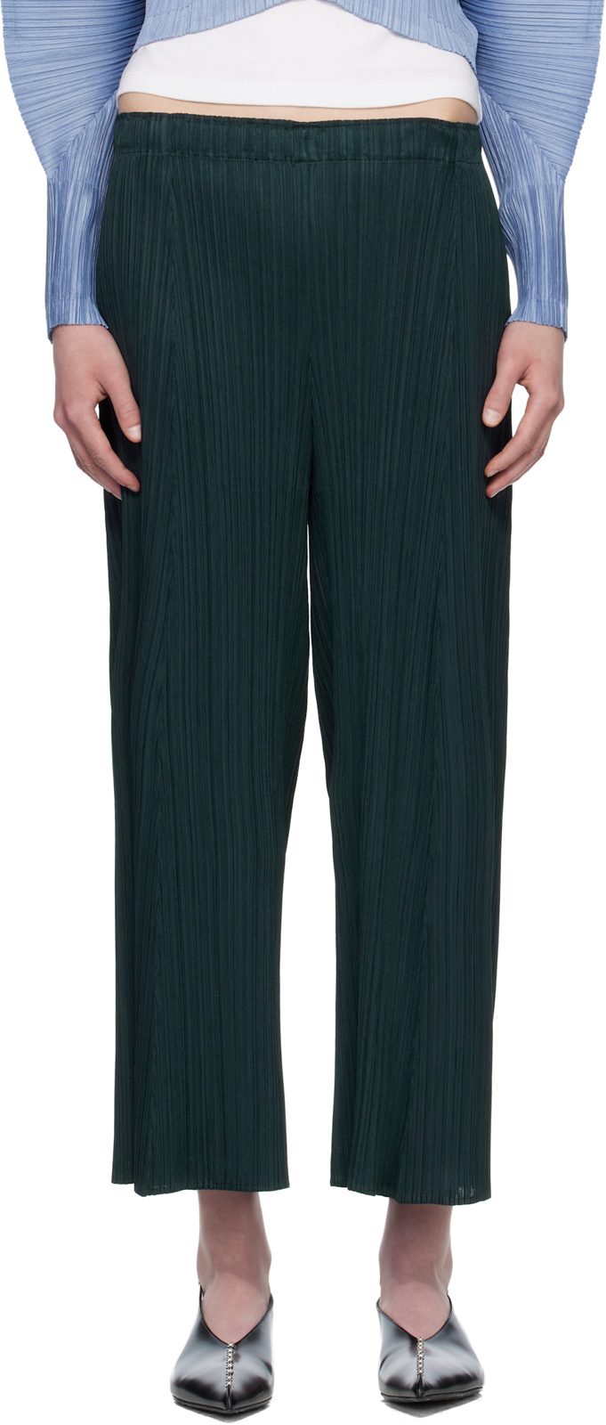 PLEATS PLEASE [이세이 미야케] Gray Monthly Colors November Trousers 261941F087004