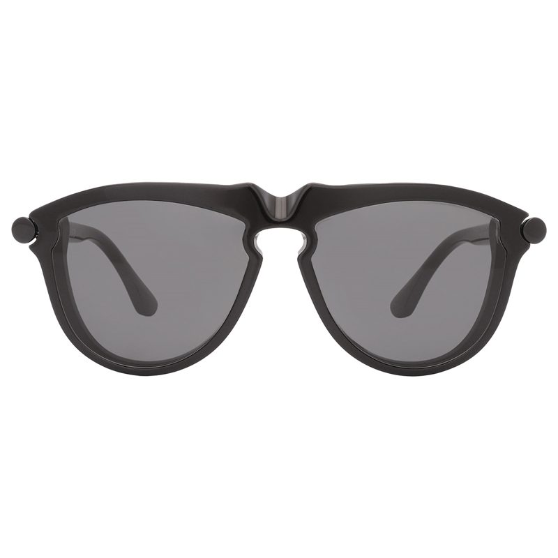 Dark Grey Pilot Mens Sunglasses BE4417U 300187 58