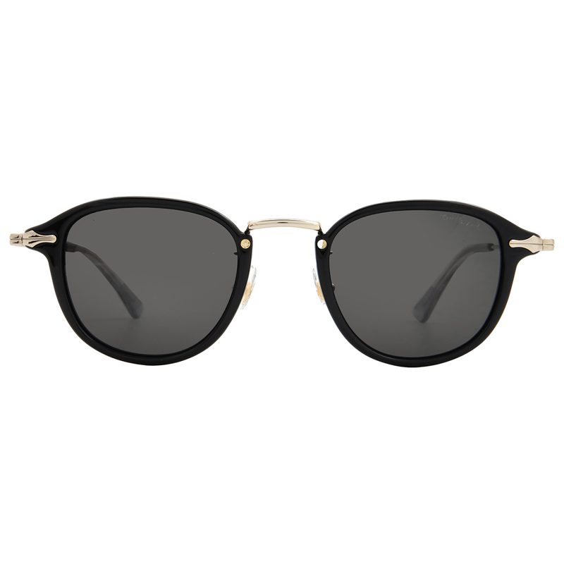 Montblanc Smoke Square Mens Sunglasses MB0336S 001 48_Black