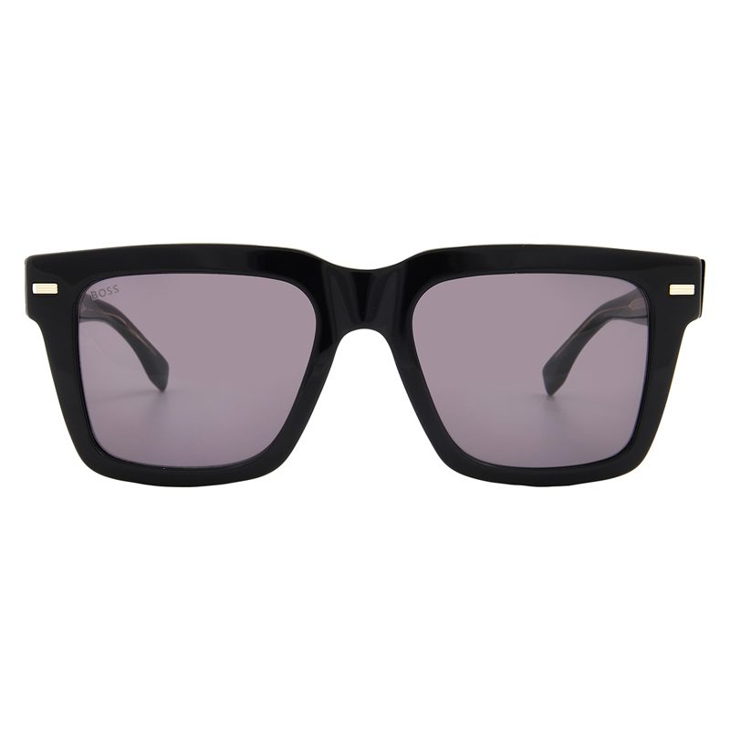 Hugo [보스] Grey Square Mens Sunglasses [보스] 1442/S 0807/IR 53