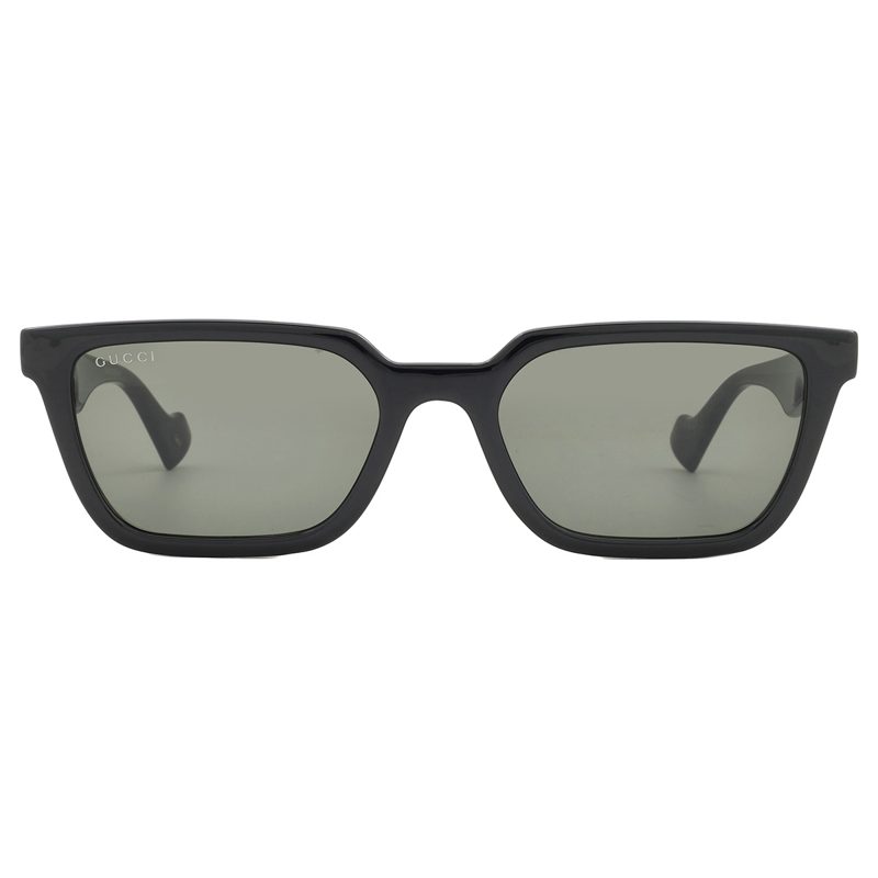 Grey Rectangular Mens Sunglasses GG1539S 001 55_Black