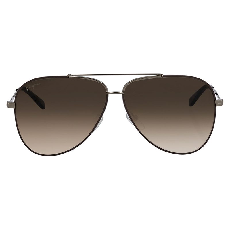 Salvatore Brown Pilot Unisex Sunglasses SF131S 211 60