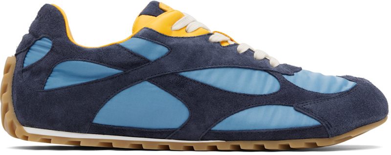 Navy Orbit Flash Sneakers 252798M237001