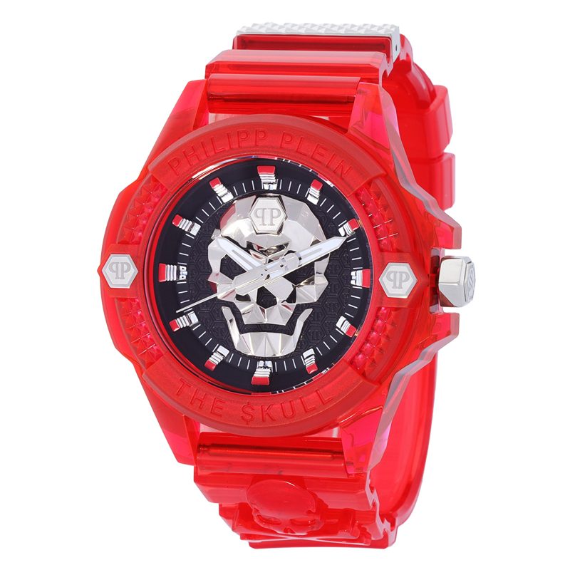Philipp Plein The Skull Quartz Black Dial Mens Watch PWWAA0223