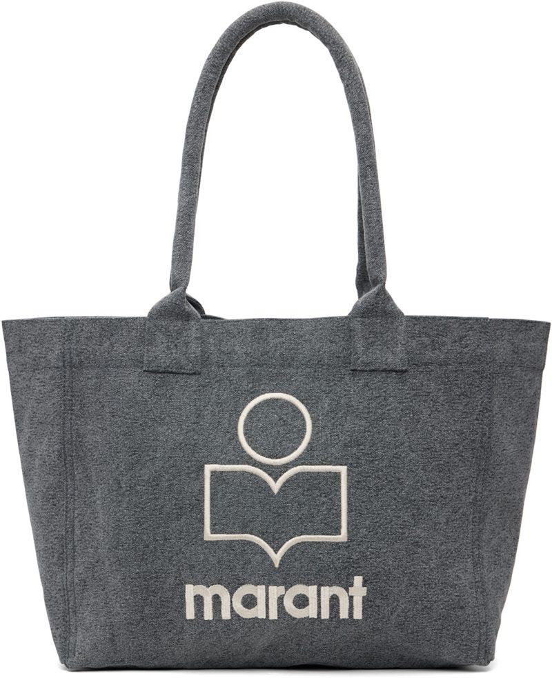 Gray Yenky Zipped Tote 261600F049002