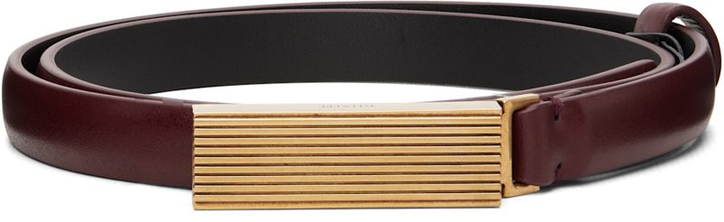 Burgundy Empire Belt 261914F001005