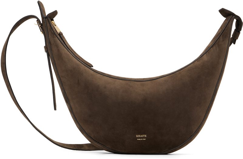 Brown Small Augustina Crossbody Bag 261914F048000