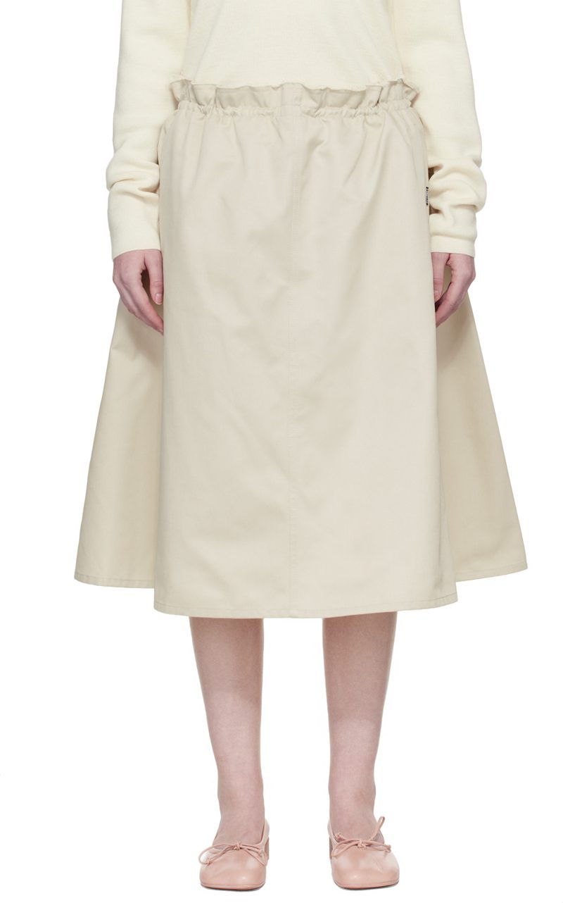 오프화이트 Long Skirt 261188F092000