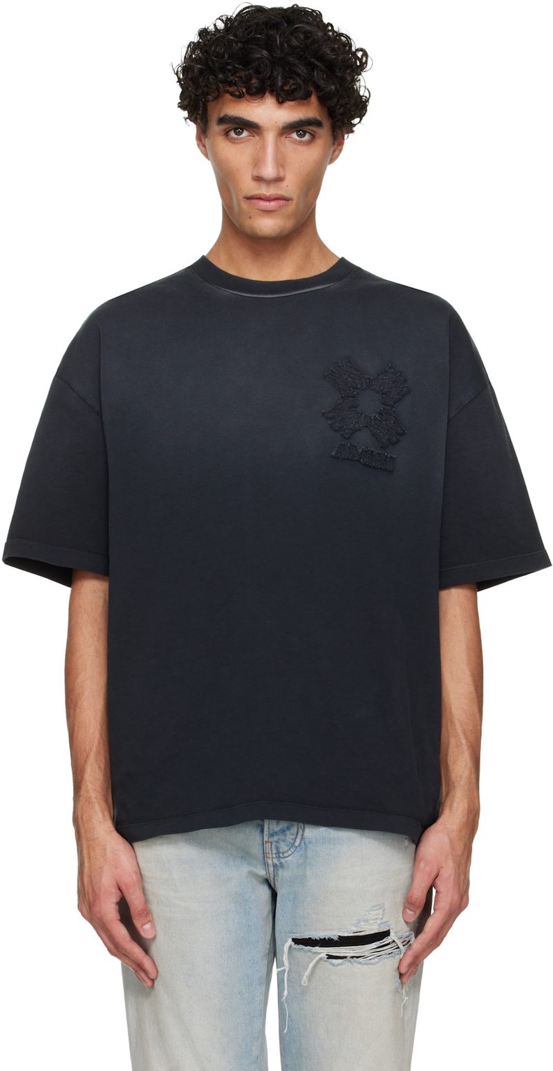 Black MA Quad Oversized T-shirt 261886M213064