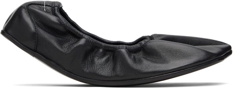 Black Anatomic Travel Ballerina Flats 261188F118008