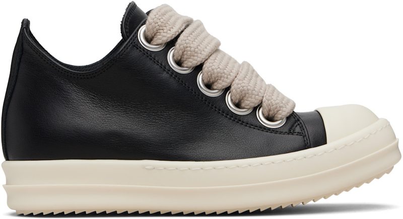 Black Temple Jumbolace Low Sneakers 261232F128007