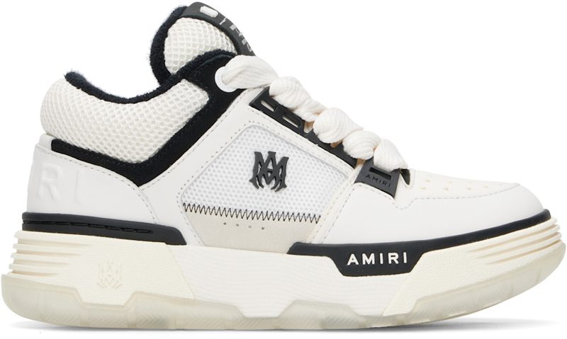 White & Black MA-1 Sneakers 261886F128025