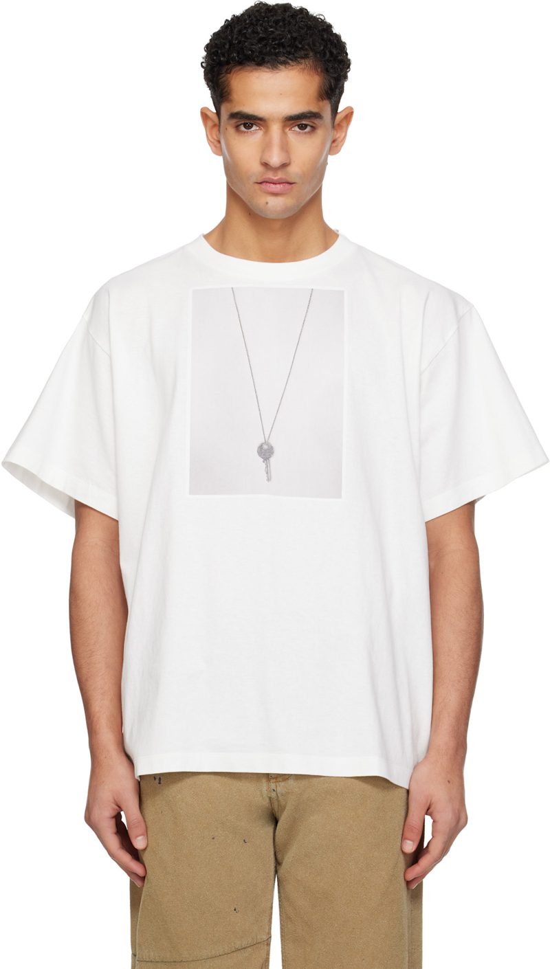 오프화이트 MM6 Key T-shirt 261188M213019