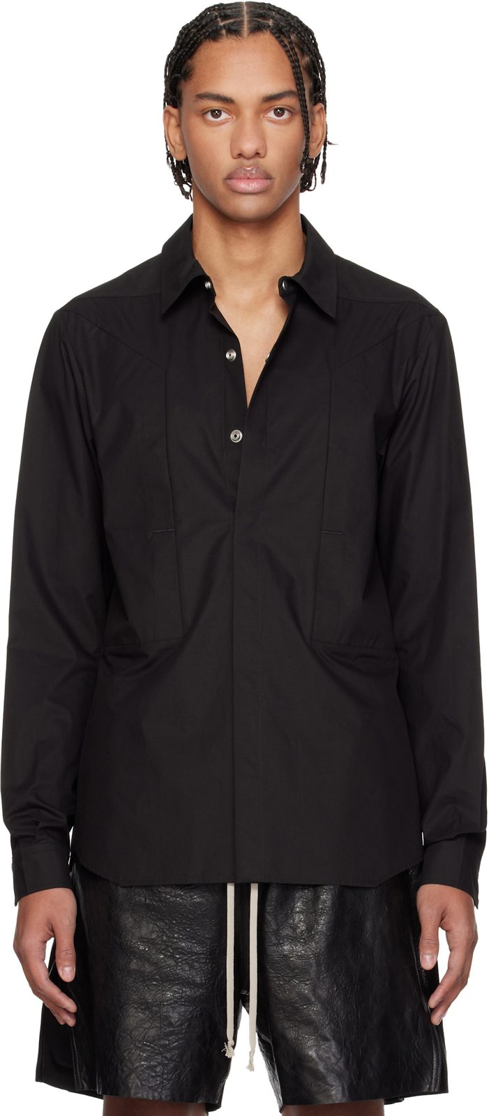 Black Temple Fogpocket Shirt 261232M192019