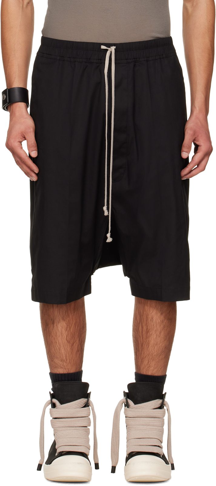 Black Temple Rick S Pods Shorts 261232M193047