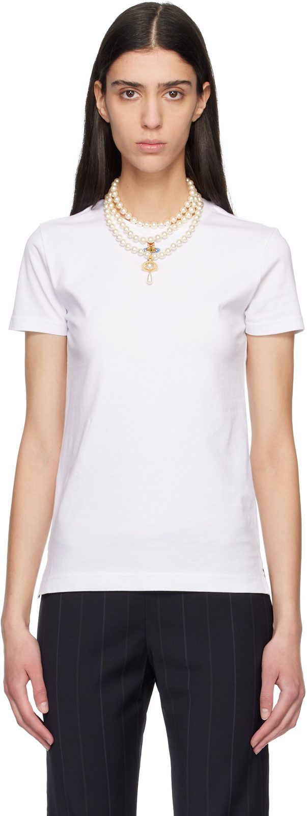 White Orb Peru T-shirt 261314F110008