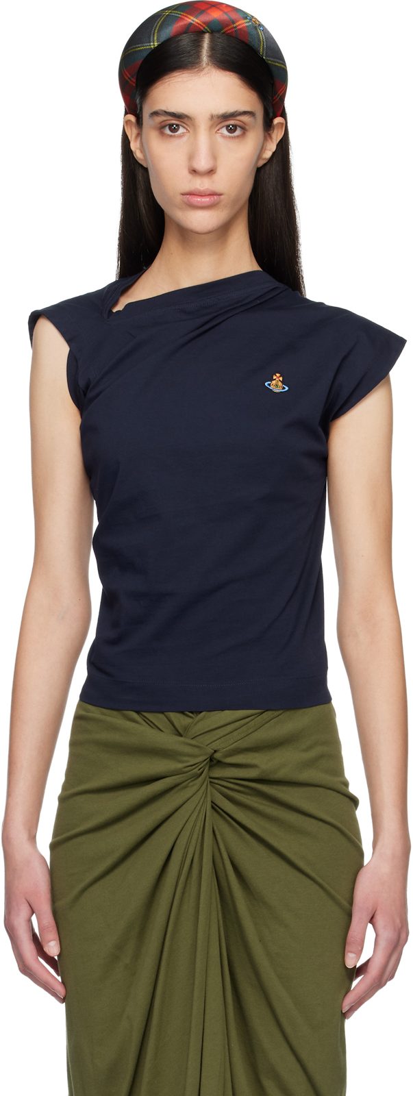 Navy Hebo Top 261314F110024