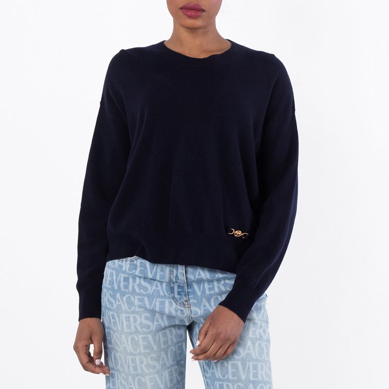 Medusa 95 Cashmere-Blend Boxy Sweater
