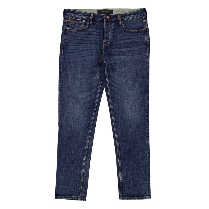 Emporio Armani J75 Slim-Fit Selvedge Denim Jeans