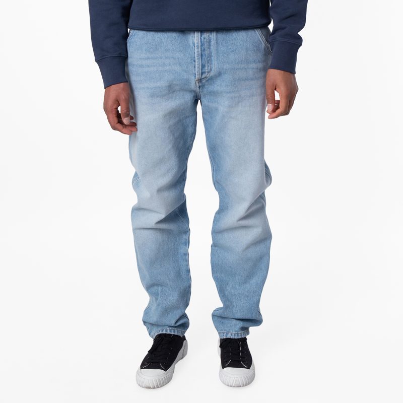 Mens Straight Cut Cotton Jeans