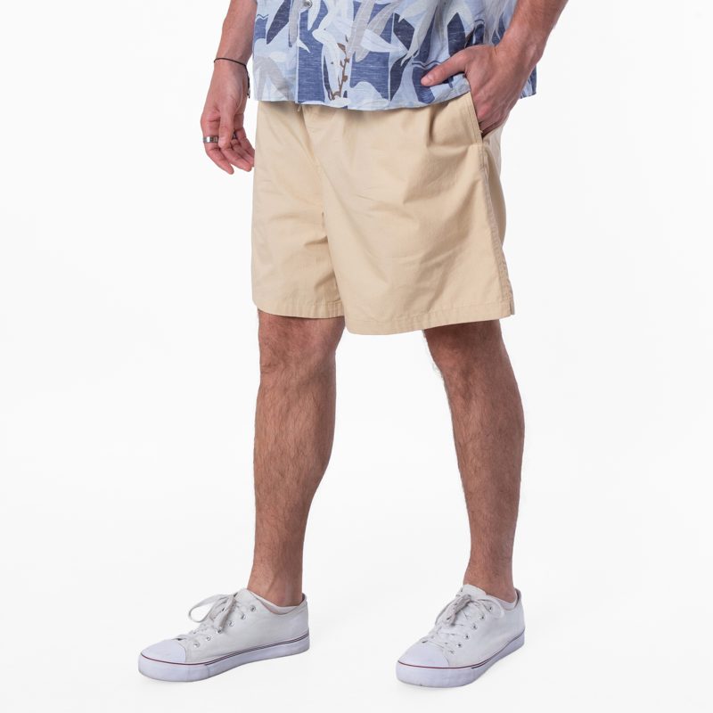 Elasticated Drawstring Cotton Shorts