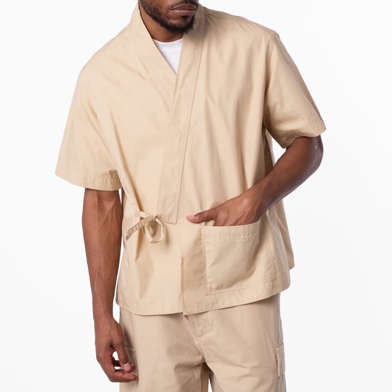 Kimono Cotton Ripstop Shirt