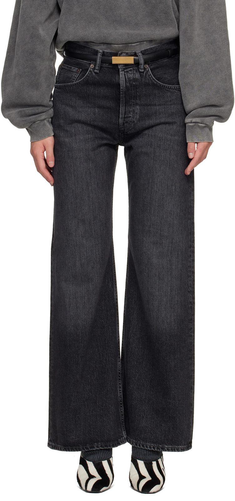 Black 2021F Vintage Jeans 261129F069006