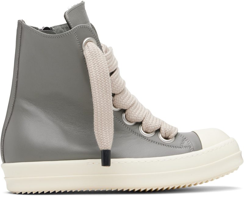 Gray Temple Jumbolace Sneakers 261232M236003