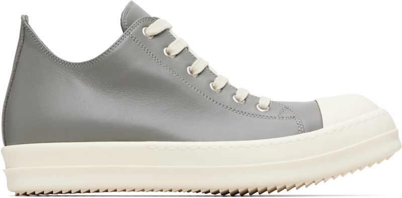Gray Temple Low Sneakers 261232M237059