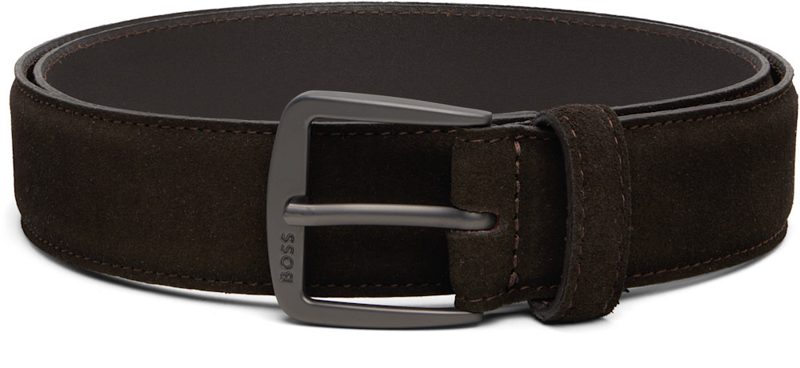 Brown Pin-Buckle Belt 261085M131027