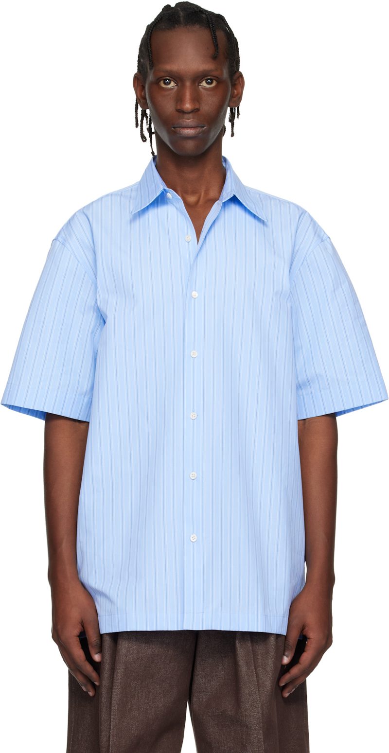 Blue Striped Shirt 261358M192065