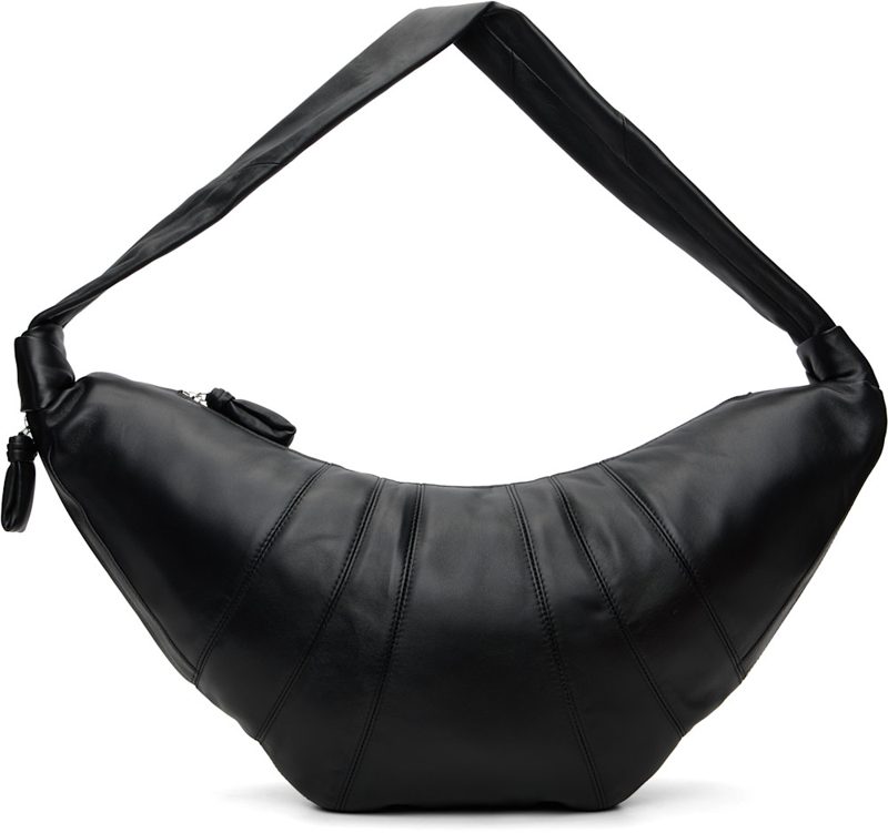 Black Large Croissant Bag 261646F048021