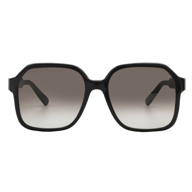 Salvatore Grey Gradient Square Ladies Sunglasses SF1069S 001 56