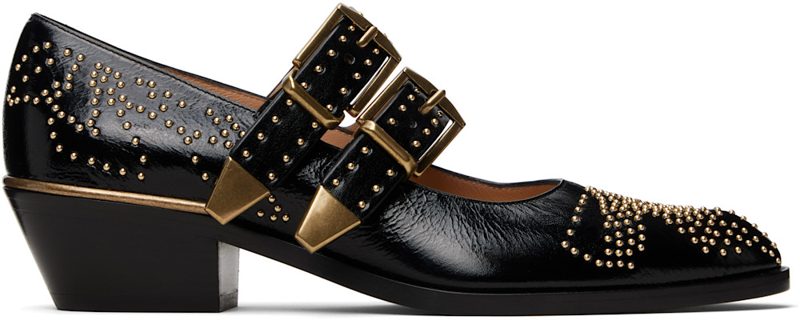 Chloe Black Susanna Heels 261338F122002
